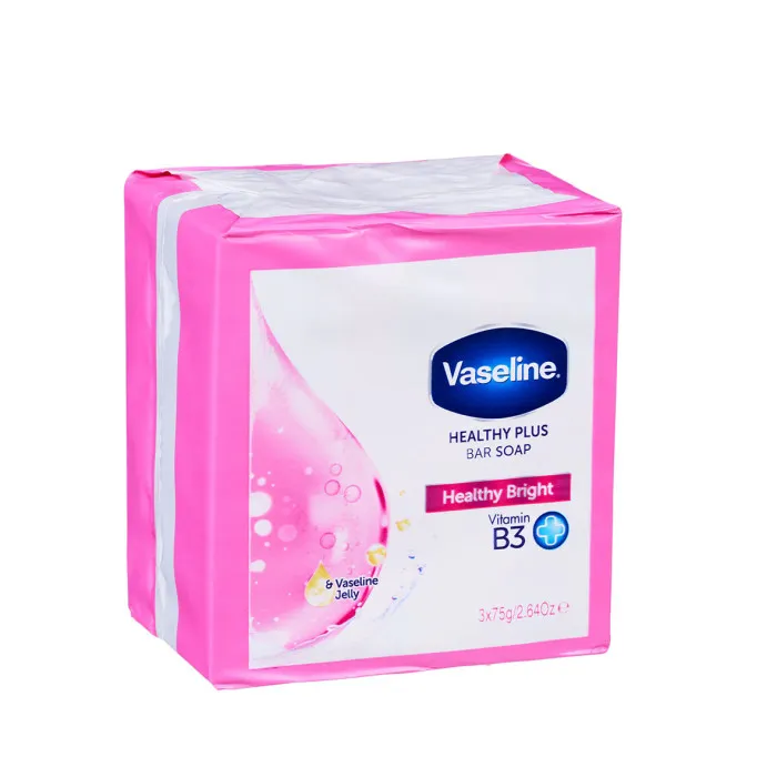 Savon Vaseline Healthy Plus Barre Healthy Bright x 3